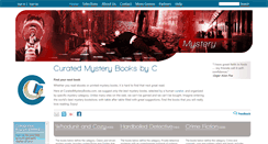 Desktop Screenshot of curatedmysterybooks.com